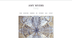 Desktop Screenshot of amymyersdrawings.com